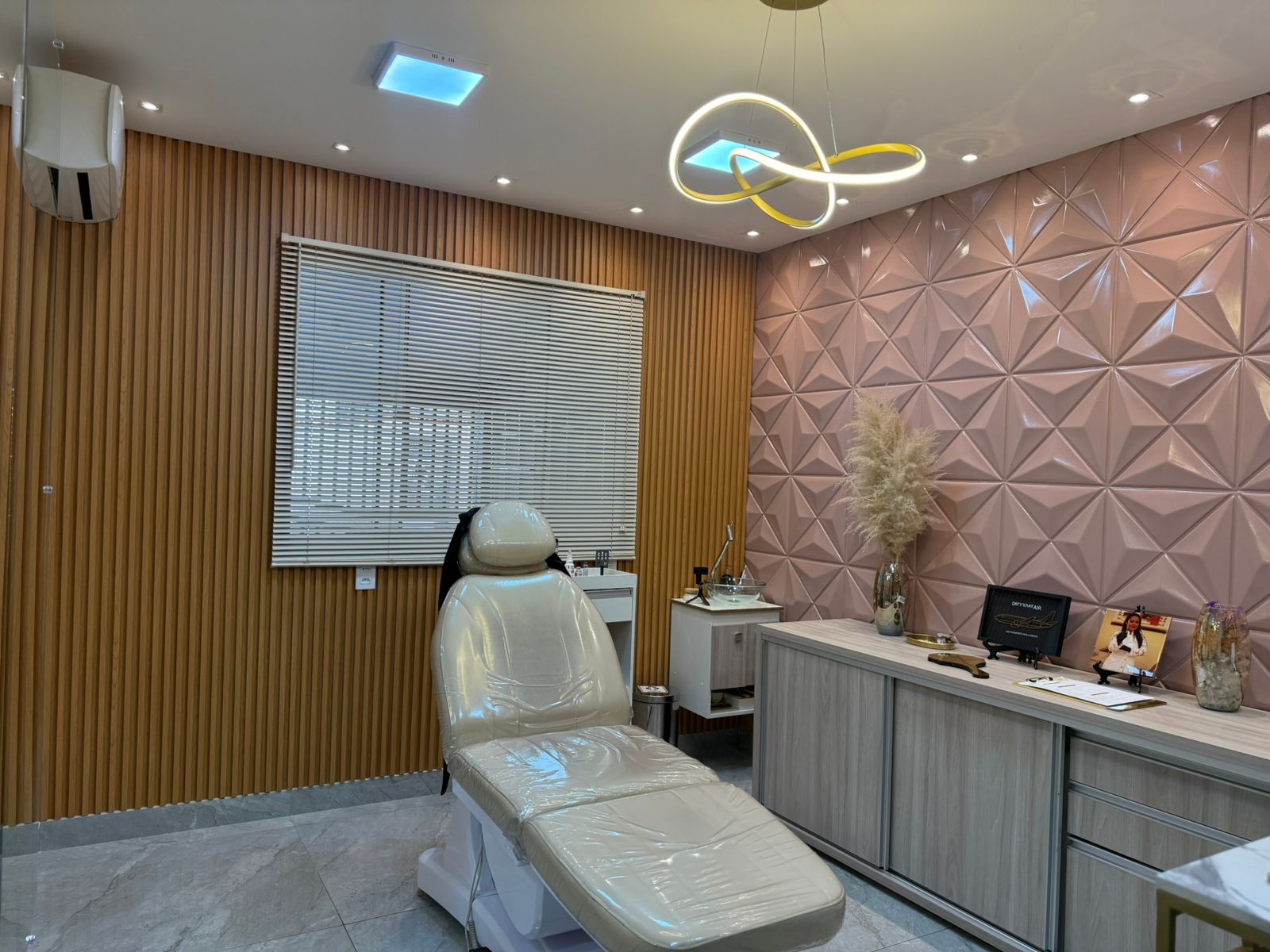 Sala de atendimento da Clínica Amanda Silva